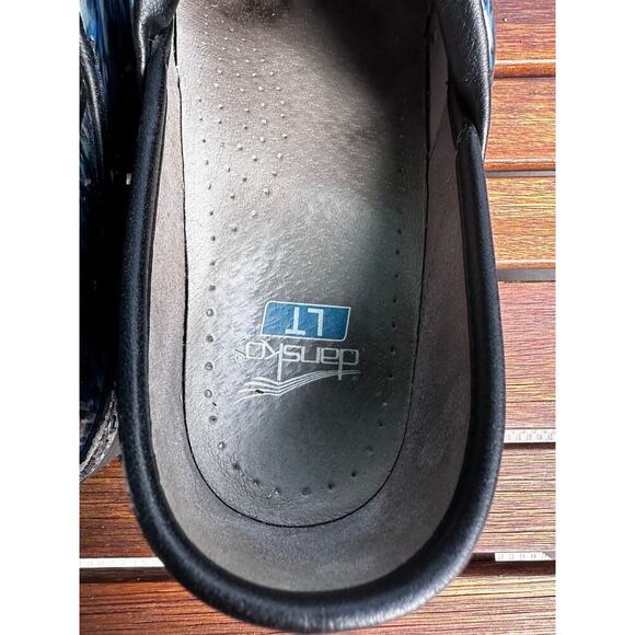 Dansko Women’s Professional Blue Waves Clog Nurse Shoe Size 39/US 8-8.5 - Picture 3 of 11